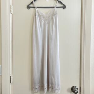 Vtg Lace Babydoll Slip Dress Size 36 Y2K Fairy Whimsical Romantic Coquette Boho